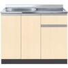 COⅡ-120LW Comfy series(コンフィシリーズ) 流し台 CO 壁出し水栓タイプ イースタン工業 76064276
