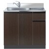 CFⅡ-100LN Comfy series(コンフィシリーズ) 流し台 CF デッキ出し水栓タイプ イースタン工業 76065229