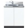 CFⅡ-80RD Comfy series(コンフィシリーズ) 流し台 CF デッキ出し水栓タイプ イースタン工業 76065685