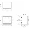 COⅡ-70GD Comfy series(コンフィシリーズ) コンロ台 CO 据置型 加熱機器専用 ハイタイプ イースタン工業 76066166