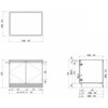 CMⅡ-75GN Comfy series(コンフィシリーズ) コンロ台 CO 据置型 加熱機器専用 標準タイプ イースタン工業 76066306