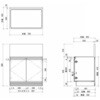 CYⅡ-70GTN Comfy series(コンフィシリーズ) コンロ台 CO 据置型 加熱機器専用 薄型タイプ バックガード付 イースタン工業 76066586