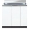 CMⅡ-100SN Comfy series(コンフィシリーズ) 全槽流し台 CM 壁出し水栓タイプ イースタン工業 76068625