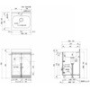 CFⅡ-60SN Comfy series(コンフィシリーズ) 全槽流し台 CF デッキ出し水栓タイプ イースタン工業 76068747