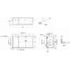 CMⅡ-105FHSLW Comfy series(コンフィシリーズ) 左+下部不燃材付き吊戸棚 高さ60cm イースタン工業 76070199
