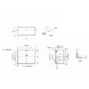 CMⅡ-75FHSLN Comfy series(コンフィシリーズ) 左+下部不燃材付き吊戸棚 高さ60cm イースタン工業 76070305