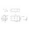 CMⅡ-105FHSRD Comfy series(コンフィシリーズ) 右+下部不燃材付き吊戸棚 高さ60cm イースタン工業 76070366