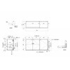 CMⅡ-120FHSRD Comfy series(コンフィシリーズ) 右+下部不燃材付き吊戸棚 高さ60cm イースタン工業 76070409
