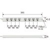 T-WRM3810LG/RS OAタップ 工事用 マグネット付 3P×8個口 抜け止め機能 熱に強い二重構造 RoHS エレコム 76081871