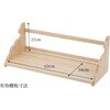 4993896208185 【国産 中サイズ 組立済み品】 幅約65cm 大和神棚板 雲形の横板が荘厳な神棚板 木製壁/石膏ボード対応 神棚の里 76104528