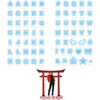 53008 おなまえジオラマアクリルスタンド アルファベットセット アーテック[学校教材・教育玩具] 76111187