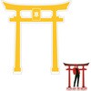 147419 おなまえジオラマアクリルスタンド 鳥居 アーテック[学校教材・教育玩具] 76112000