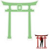 147420 おなまえジオラマアクリルスタンド 鳥居 アーテック[学校教材・教育玩具] 76112009