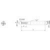MHDSH445R 1X2XR0.1 無限コーティングプレミアムPlus高硬度鋼加工用4枚刃ラジアスエンドミル NS(日進工具) 76112526