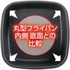 CU-04 クッカルIH対応ちょい深角型フライパン カクセー 76116979