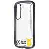 RC-PGS26CMD2B/PK70 Galaxy S26 / ポケットモンスター / Puffull 衝撃吸収 バンパー ハイブリッドケース / ピカチュウ_シルエット レイ・アウト 76117356