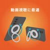 TR-GA26S-TTMSS-CLSV Galaxy S26 [Turtle MagStand] マグネット吸着式アクセサリー対応 リングスタンド付きハイブリッドクリアケース シルバーリングスタンド トリニティ 76118117