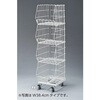 2333-826 高機能型ジャンブルバスケット(直径7.5cmキャスター付き) 幅54.4cm ホワイト ストア・エキスプレス 76145600