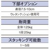 2333-811 高機能型ジャンブルバスケット(直径7.5cmキャスター付き) 幅38.4cm ブラック ストア・エキスプレス 76145627