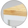 2245-280 ラーチ合板天板 ショーテーブル ホワイト脚 ストア・エキスプレス 76148531