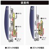(846591) UA44 フックロックバンド ルミナス 槌屋ヤック 76150159