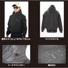 #Lサイズ(815506) FP-5006 透湿ショートレインジャケット X-sell(エクセル) 76151525