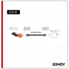 36623 ANTHRA LINE  USB3.2 Gen1 Type-C to Micro-Bケーブル LINDY 76156888