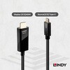 43293 USB3.1 Type-C to HDMI 2.0 HDR アクティブ変換ケーブル LINDY 76156985