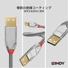 36654 CROMO LINE USB2.0 Type-A to Micro-Bケーブル LINDY 76157010