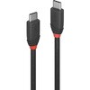 36907 BLACK LINE USB3.2 Gen2x2 Type-C�P�[�u�� LINDY 76157037
