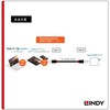 36905 BLACK LINE USB3.2 Gen2x2 Type-Cケーブル LINDY 76157238