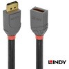 36495 ANTHRA LINE DisplayPort 1.4 オス/メス 延長ケーブル LINDY 76157466