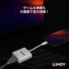 43244 USB3.1 Type-C to HDMI 1.4 4K@30Hz アクティブ変換アタブタ LINDY 76157536