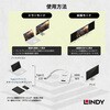 43244 USB3.1 Type-C to HDMI 1.4 4K@30Hz アクティブ変換アタブタ LINDY 76157536