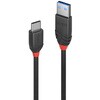 36915 BLACK LINE USB3.2 Gen2 Type-C to Type-Aケーブル LINDY 76157561