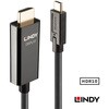 43315 USB3.1 Type-C to HDMI 2.0 HDR アクティブ変換ケーブル LINDY 76157579