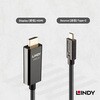 43315 USB3.1 Type-C to HDMI 2.0 HDR アクティブ変換ケーブル LINDY 76157579