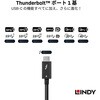 31120 パッシブ Thunderbolt 4 Intel認証取得 Type-Cケーブル LINDY 76157597