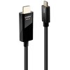 43292 USB3.1 Type-C to HDMI 2.0 HDR アクティブ変換ケーブル LINDY 76157755