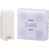 OCH-VOST-FBR25 ワイヤレスチャイムセット 音センサー送信機 光フラッシュ受信機 オーム電機 76157850