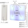 OCH-ECOT-FBR25 ワイヤレスチャイムセット 自家発電式押しボタン 光フラッシュ受信機 オーム電機 76157929