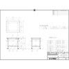 KK-39SPI 軽量作業台(KK/350kg/サカエリューム天板/H740/三方パネル付) サカエ 76169177