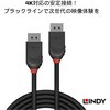 36492 BLACK LINE DisplayPort ケーブル LINDY 76173749
