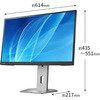 DI-CU273AS-F ワイド液晶ディスプレイ 27型/3840×2160/HDMI×2、USB Type-C×1/シルバー/スピーカー：あり/4K対応、高精細でなめらかな映像美! I ・O DATA(アイ・オー・データ) 76184626