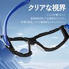 AFF-DPG001 防塵メガネ クリア ノーズパッド付き 軽量 AFF WARE 76185421