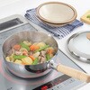 SJ3817 見える!木柄ソースパン ヨシカワ 76188309