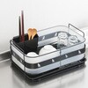 1305562 クロネコキッチン 水切りカゴ ブラック ヨシカワ 76189718
