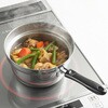 SJ3199 くるめん亭のふきこぼれにくい鍋 片手鍋 ヨシカワ 76190321