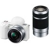 <α VLOGCAM>デジタル一眼カメラ VLOGCAM ZV-E10・ダブルズームレンズキット(2420万画素/Eマウント/ホワイト) SONY