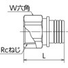 QPJ2-1320C-S クイックジョイント テーパめねじ オンダ製作所 76193008